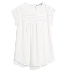 Becru Lace Detail Blouse